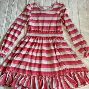 Matilda Jane Clothing Girls Size 8 EUC Pink Gumdrop Dress